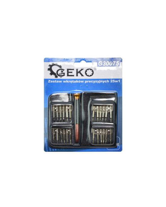 Geko Precíziós csavarhúzó készlet 25 az 1-ben G30075