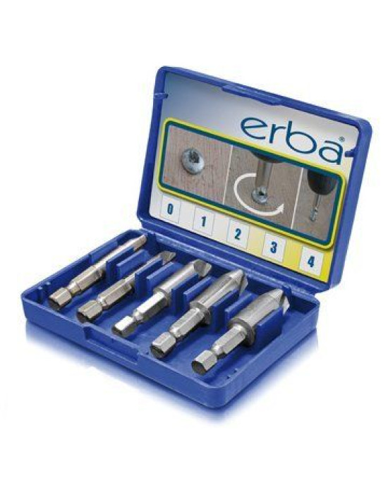 ERBA csavar kiszedő készlet 5db-os 03003