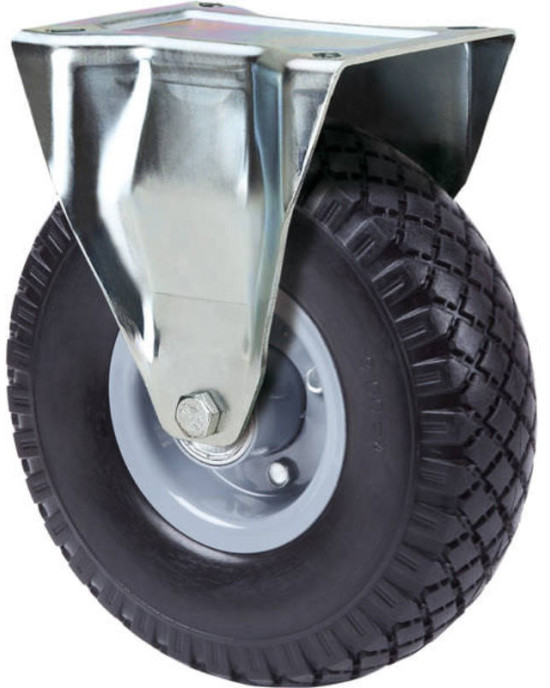 Fix tömlős kerék 300kg teherbírású kiskocsihoz (210mm) E03118-01
