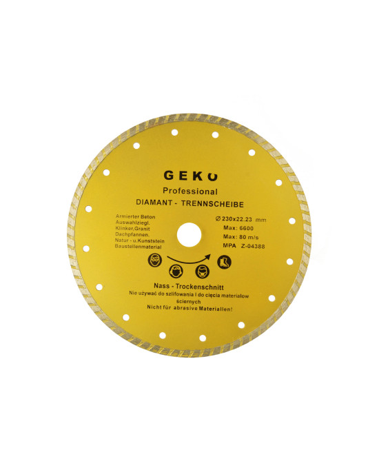 Geko Gyémánttárcsa turbo PROFI 230mm G00264