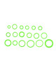 Geko Klíma tömítés O-gyűrű készlet 270db-os G02810