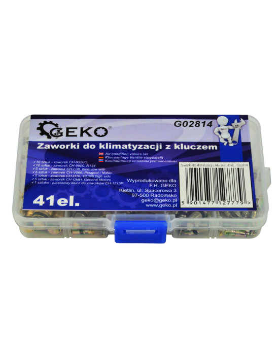 Geko Klímaszerelő készlet 41db-os G02814