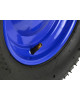 Kék tömlős kerék 4.00-8 6PR tengellyel G71019