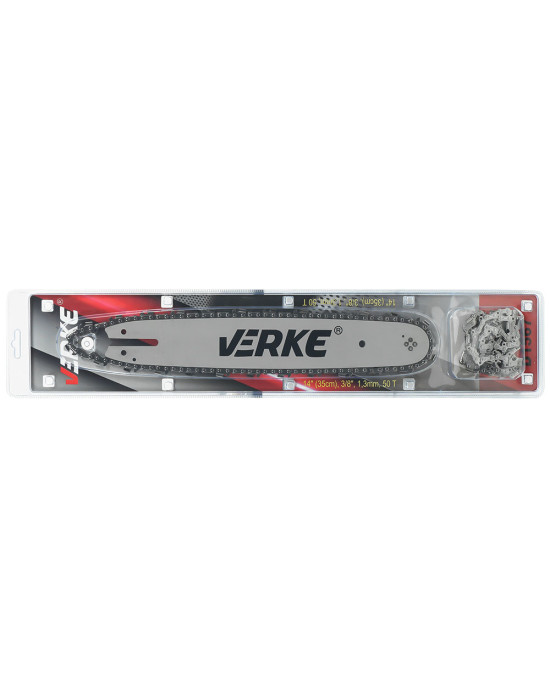 Verke Strong vezető+2 lánc  35cm D1567