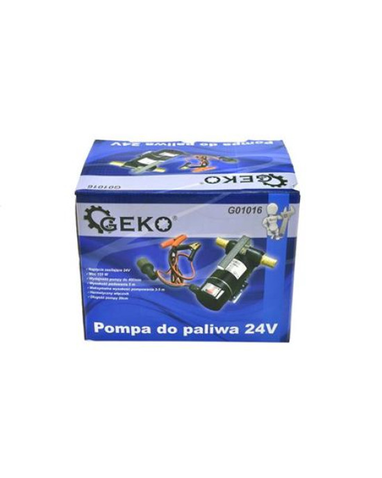 Geko 24 V-os üzemanyag szivattyú , 2400 L/óra